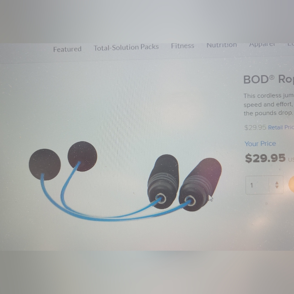 BOD cordless jump rope
